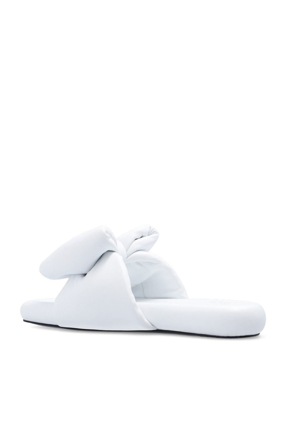 サンダル・ミュール Off-White Bow Padded Slides - Off White - Blue - Leather Off-White Extra Padded Bow Slides | Black | FARFETCH